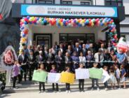 Burhan Haksever İlkokulu düzenlenen törenle açıldı.