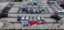Sivas’ta emniyet ve jandarma teşkilatının araç filosu güçlendi
