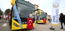 Halk Otobüsleri Kooperatifi Filosuna İki Yeni Uzun Otobüs