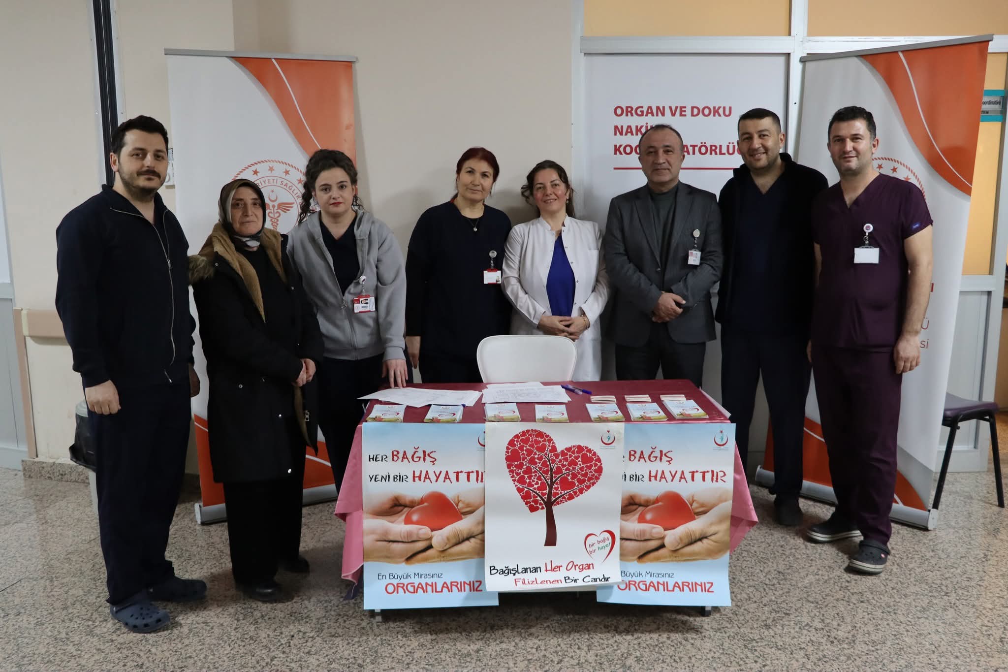 Hastanede Organ ve Doku Nakli Farkındalığı