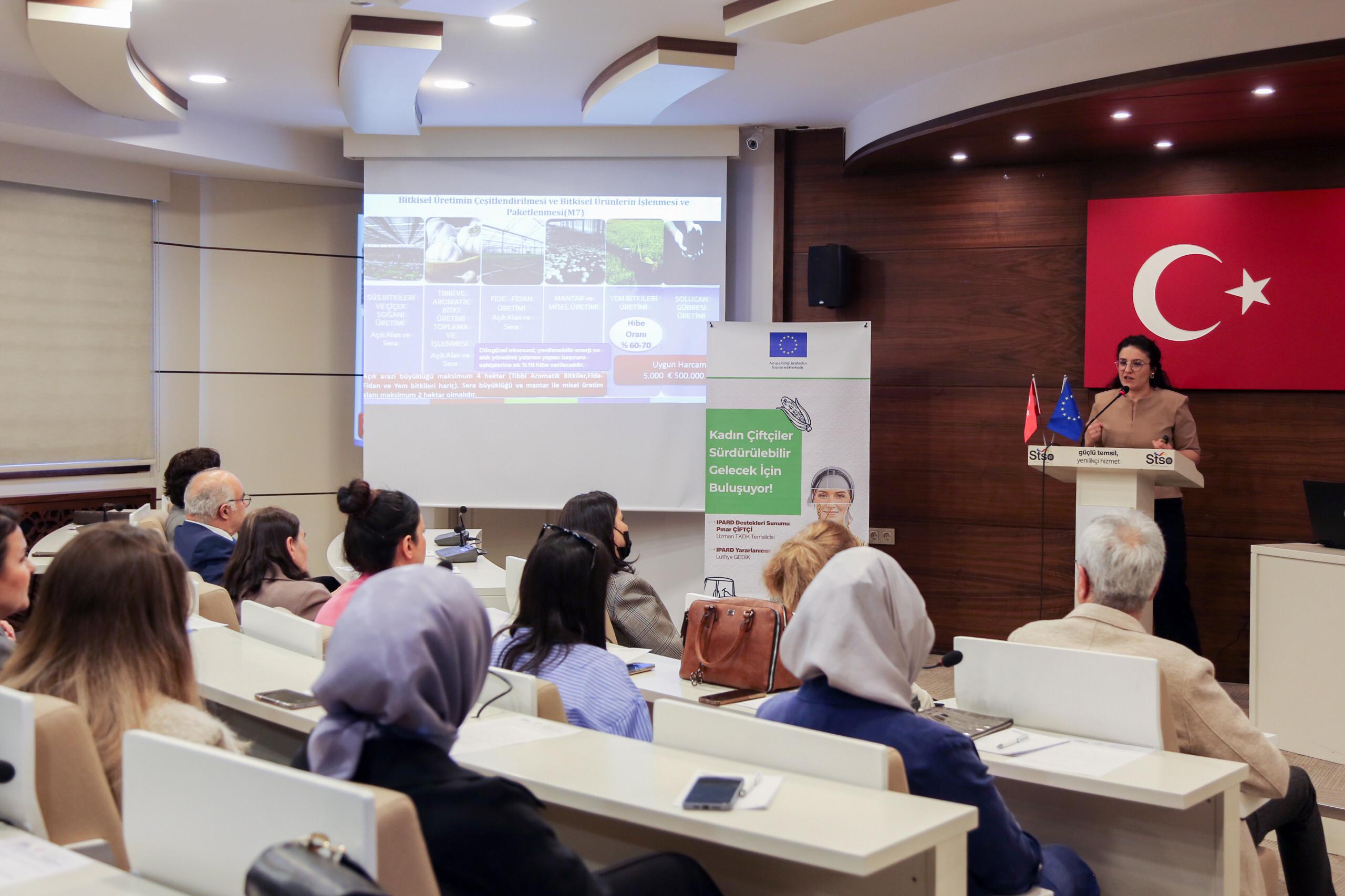 Kadın Çiftçiler Sürdürülebilir Gelecek İçin Buluşuyor