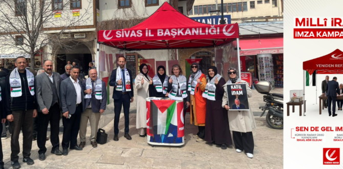 Yeniden Refah Partisi’nden İmza Seferberliği