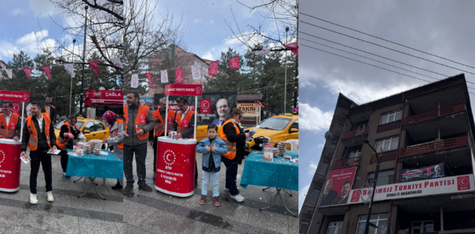 Sivas’ta BTP Kurucusu Haydar Baş’ın 6 Ölüm Yıldönümünde Lokma Dağıtıldı