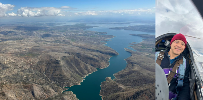 Polonyalı Uçuş Sporcusu Divrği Semalarında Uçuç Yaptı
