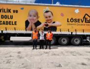 İyilikler Tırı Sivas’ta Ailelere Destek Oldu