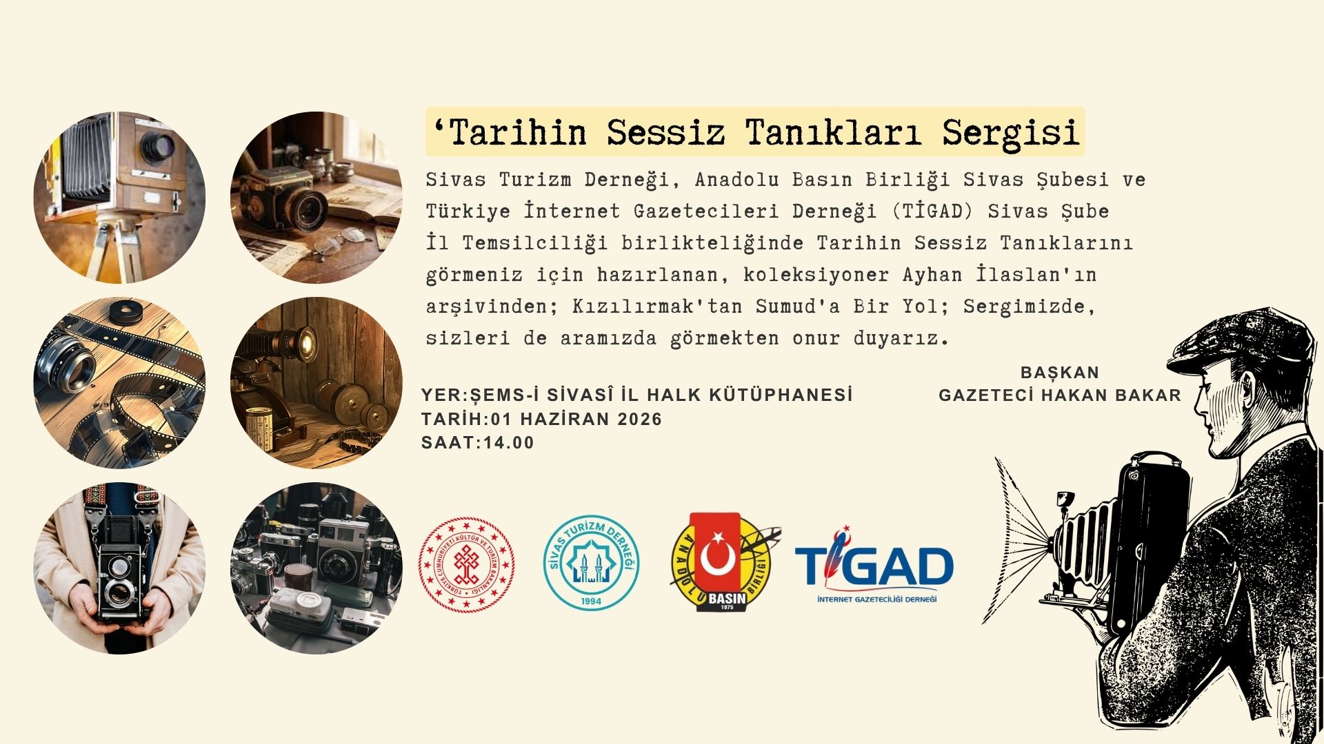 Tarihin Sessiz Tanıkları Sergisine Davetlisiniz