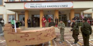 Okul Bahçesinde Mehteran Yankılandı!
