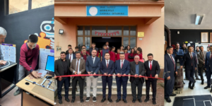 DİREKLİ ORTAOKULU TÜBİTAK 4006 BİLİM FUARI COŞKUYLA AÇILDI