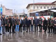 Şehit Aileleri Moral ve Motivasyon Amaçlı Tatil İçin Sivas’tan Uğurlandı