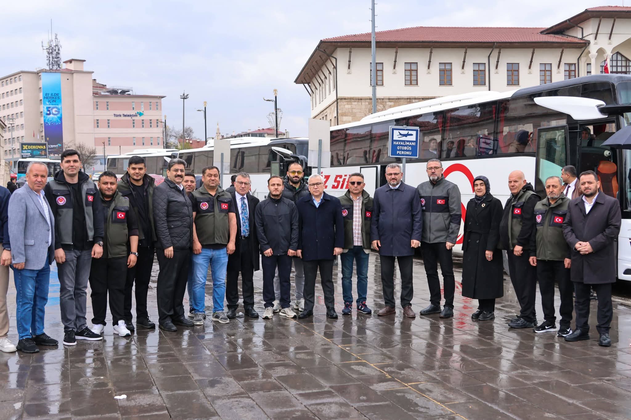 Şehit Aileleri Moral ve Motivasyon Amaçlı Tatil İçin Sivas’tan Uğurlandı