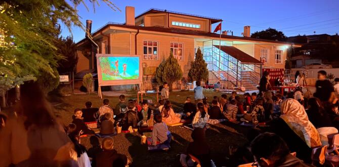 Yeniçubuk’ta, Yıldızların Altında Unutulmaz Bir Sinema Gecesi Yaşandı