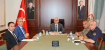 Sivas Valiliği Tarafında Güvenlik Toplantısı Yapıldı