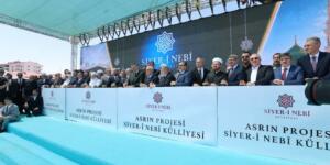 Siyer-i Nebi Külliyesi’nin temeli, dualar eşliğinde atıldı