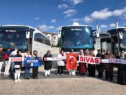 Sivas Teşkilatları, AK Parti’nin 25. Yılı İçin Ankara Yolunda