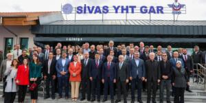 Sivas’ta YHT İçin Yeni Gar Binasının Açılışı Yapıldı