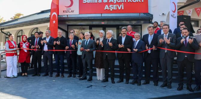 Semra & Aydın Kurt Kızılay Aşevi Hizmete Girdi