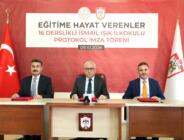 Okul Yapımı İçin Protol İmzalandı