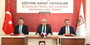 Okul Yapımı İçin Protol İmzalandı