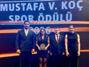 MUSTAFA V. KOÇ SPOR ÖDÜLÜ NESRİN BAŞ’IN!