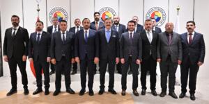 Sivas Ticaret Borsası’ndan TOBB Başkanı Hisarcıklıoğlu’na Ziyaret
